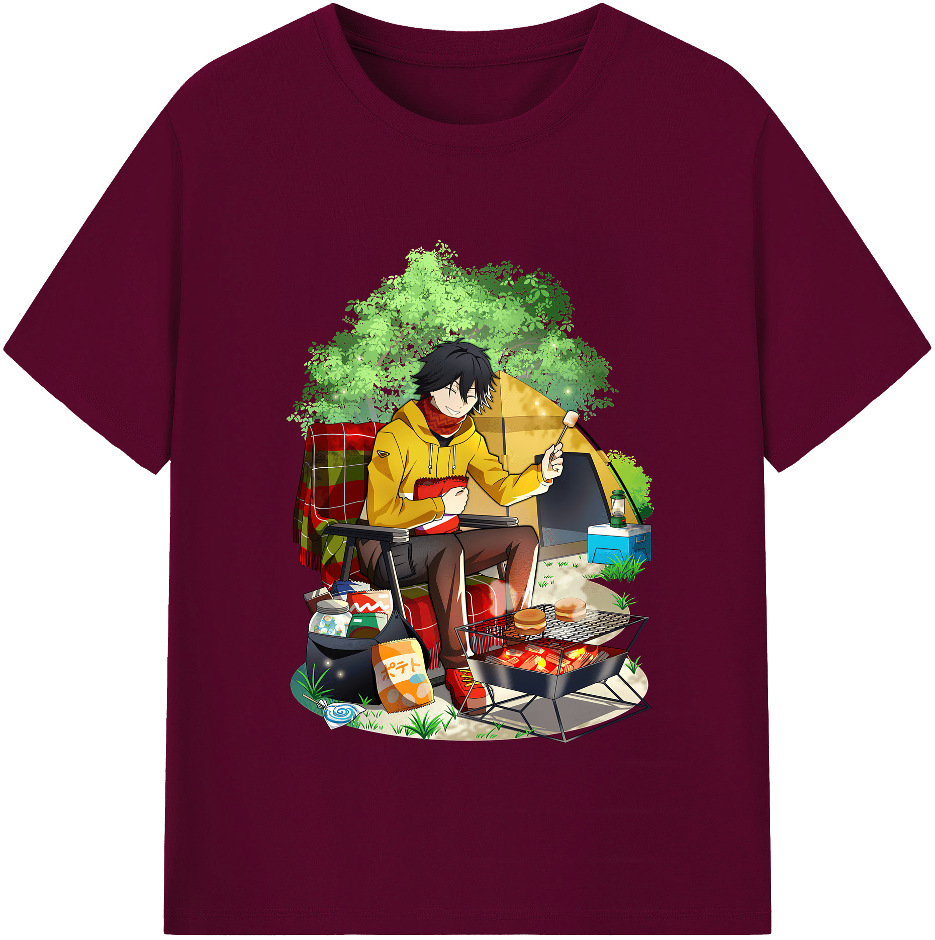 （画像用） 文豪ストレイドッグス Bungo Stray Dogs レディースカジュアルプリントTシャツ（綿100％）